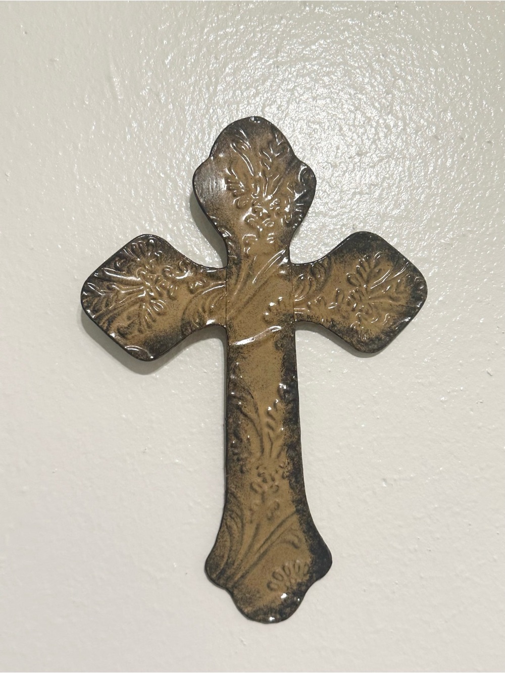 Metal Western Style  10.5 Inch Cross